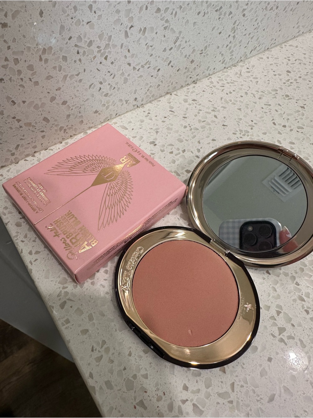 Charlotte Tilbury Airbrush Blur Blush - Naughty Talk